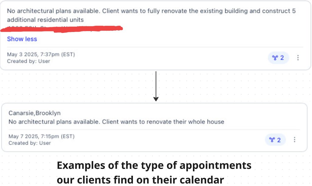 OC Flooring — Real appointments